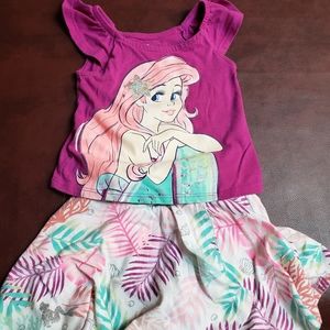 3T Ariel princess outfit